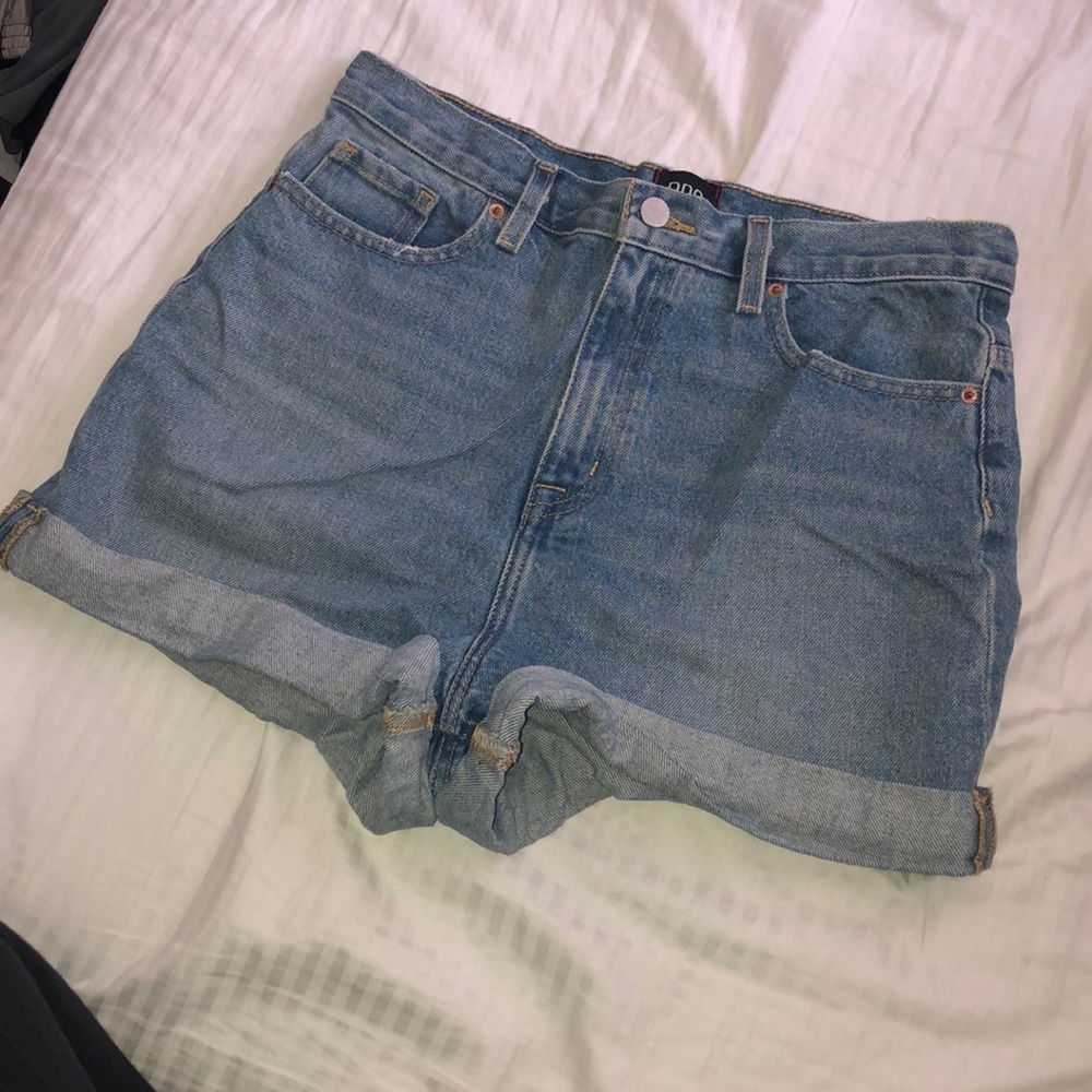 Blue shorts